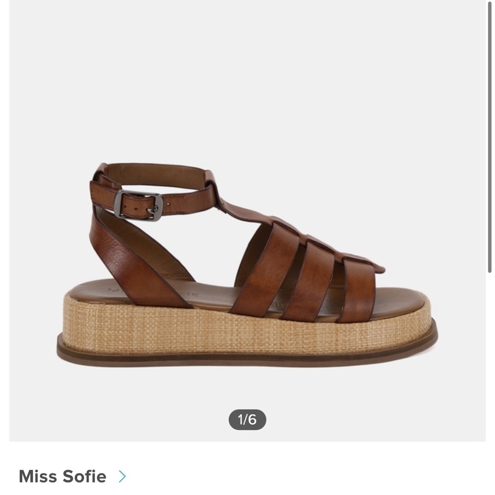 Elegant Brown Espadrille Sandals